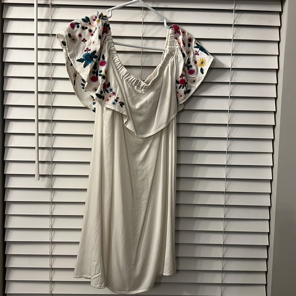 NEW SUGARLIPS off the shoulder floral embroidered dress - Picture 5 of 5